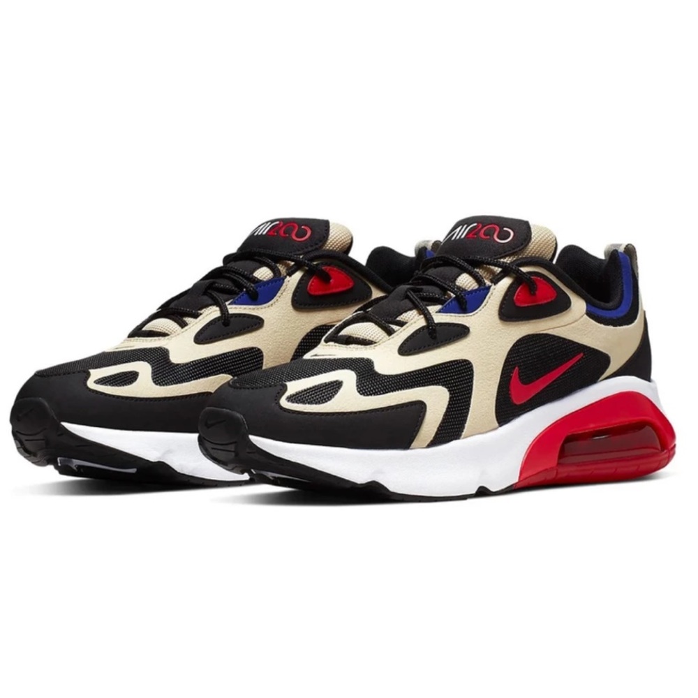 NWT ❤️ Rare Nike Air Max 200 Gold/Red 5.5W